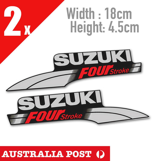 Suzuki Four Stroke Motor Cover   Stickers