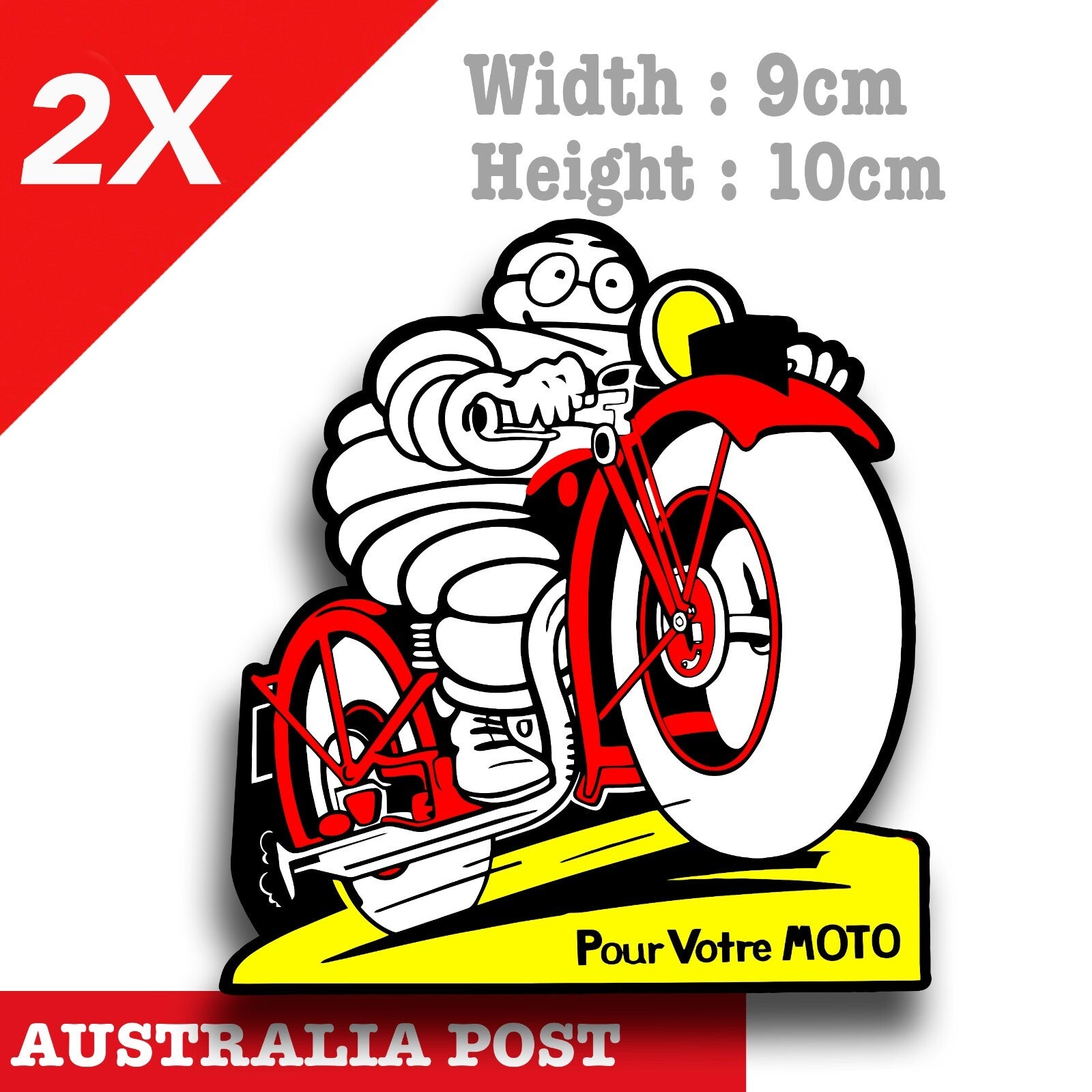 Michelin Man Tyre Old Vintage Logo, Michelin Man Logo Sticker