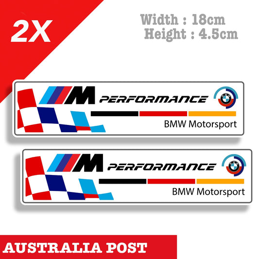 BMW Motorsport PERFORMANCE M Series BMW Logo Sticker