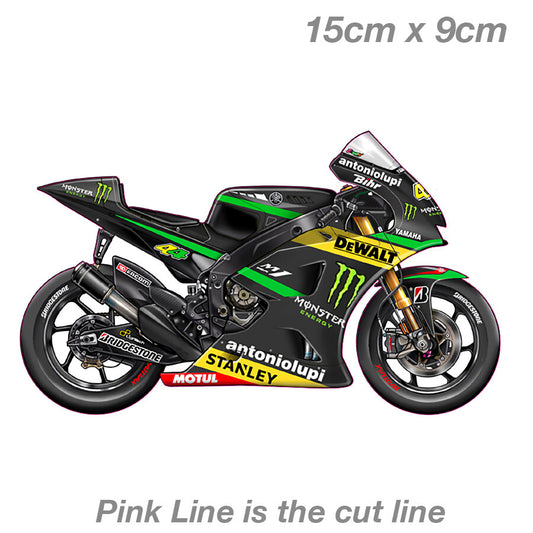 Monster Energy Drink Motorcycle Vinyl  Sticker