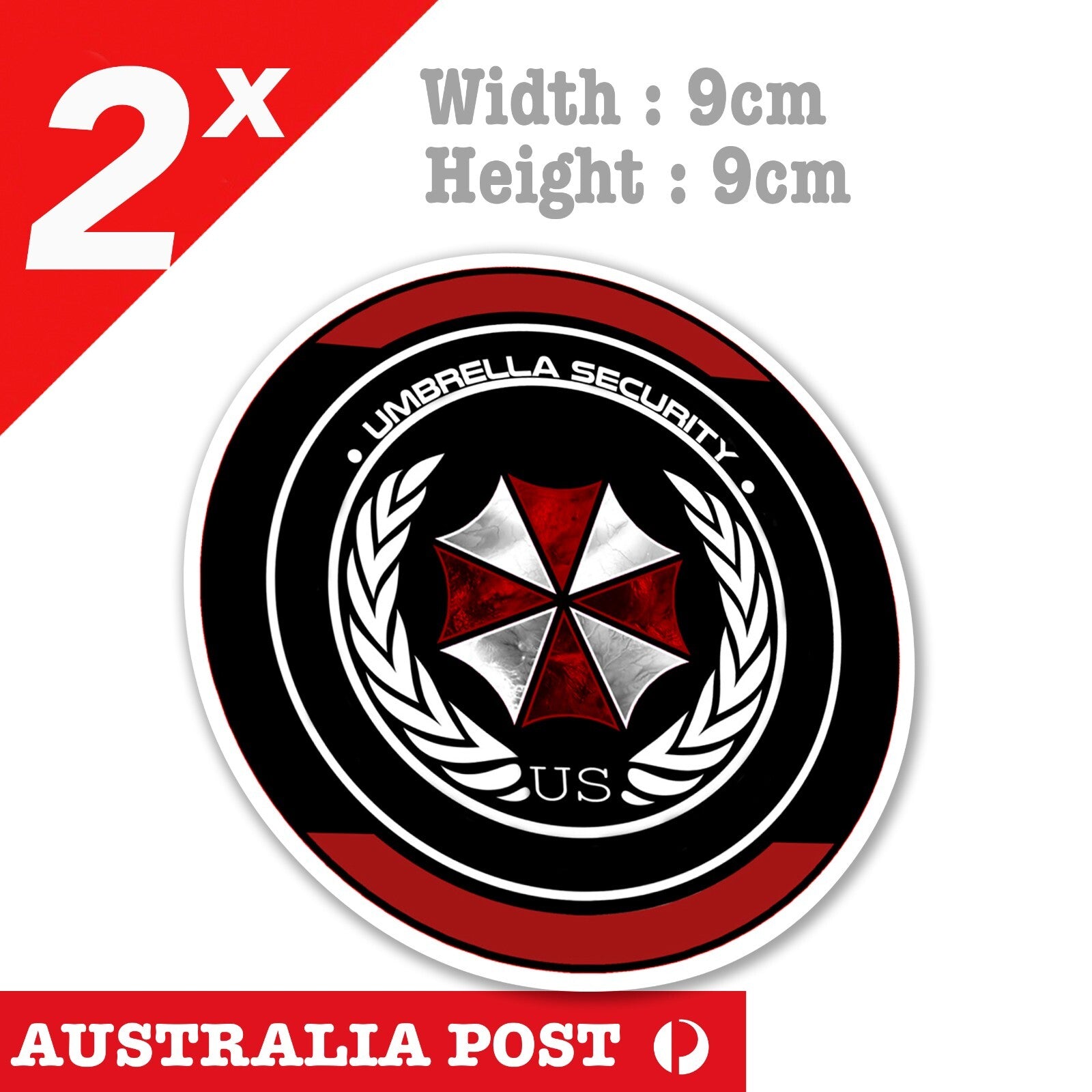 Umbrella Corporation Seal Resident Evil Sign Decal Sticker 