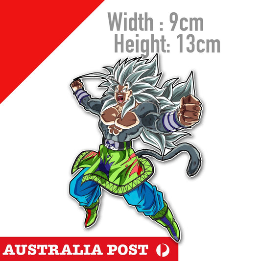 Broly Angry, Dragon Ball Z ,  Dragon Ball Z Character  Sticker