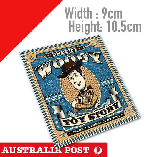 Toy Story Sheriff Woody , There is Snake In My Boot Sticker
