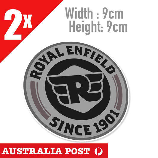 Royal Enfield Since 1901 Logo , Oil , Filter   Decal Stickers