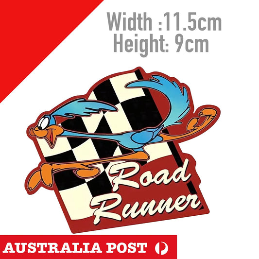 Road Runner Super Bird Laptop , Car Cartoon Sticker