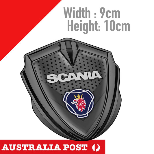 SCANIA TRUCK Dark  Style Badge, SCANIA LOGO Sticker
