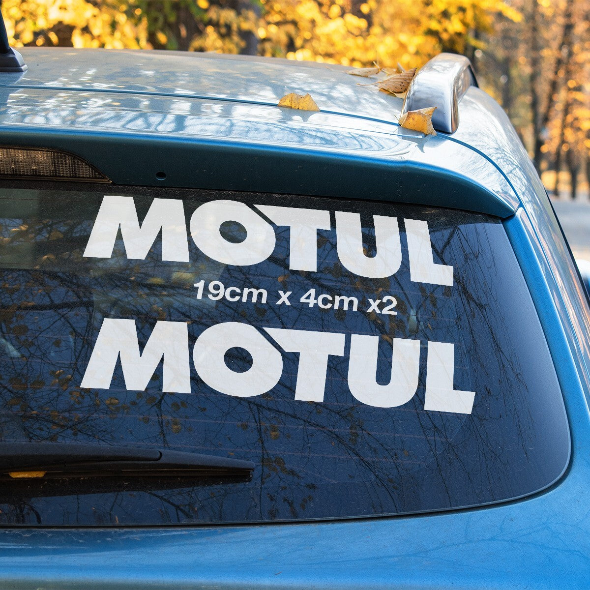 MOTUL Logo White Stickers