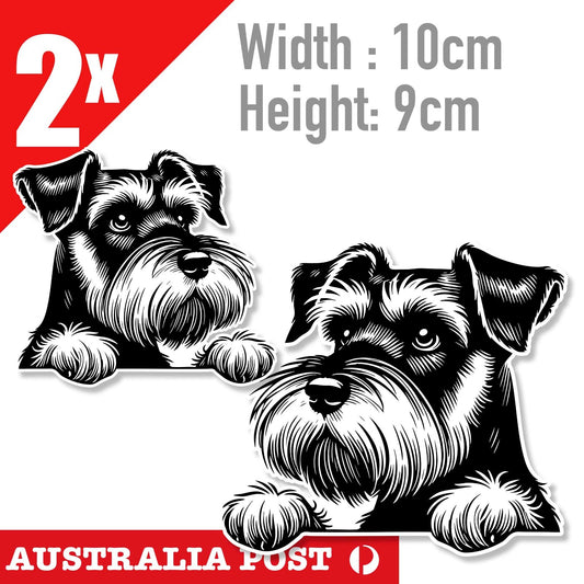 Miniature Schnauzer Dog, Schnauzer  Dog Sticker