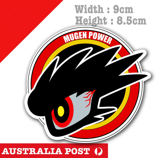 Mugen Power Motorsports  JDM Car Honda Logo Sticker