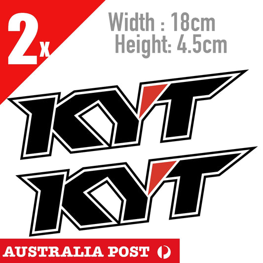 KYT Helmet logo  Motorcycle Logo Helmet MotoGP Stickers