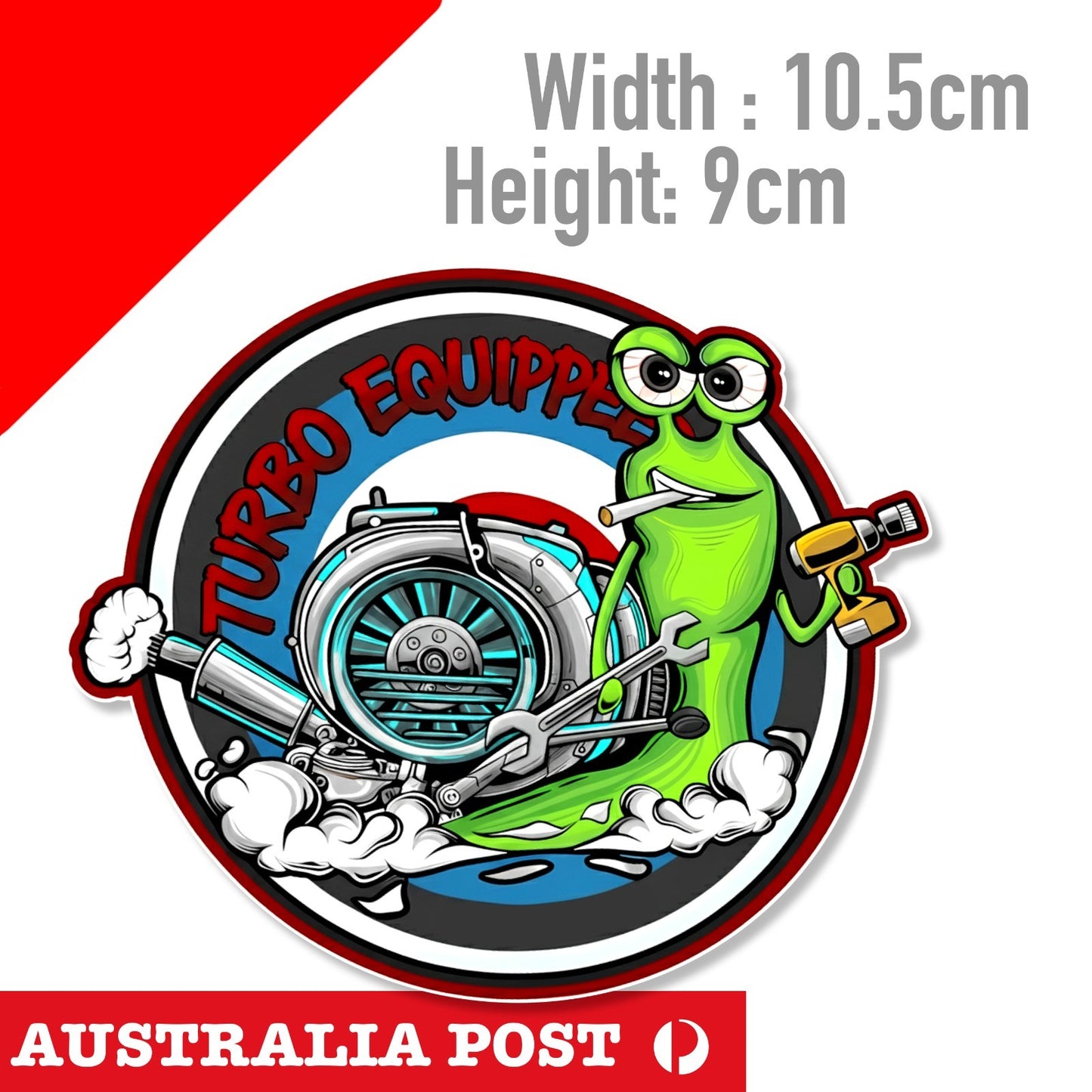 TURBO Equipped  Snail BOOST PSSHH.. JDM Drift , Laptop, Car Stickers