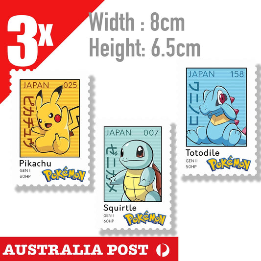 POKEMON Pikachu & friends Samp Like Cute Stickers