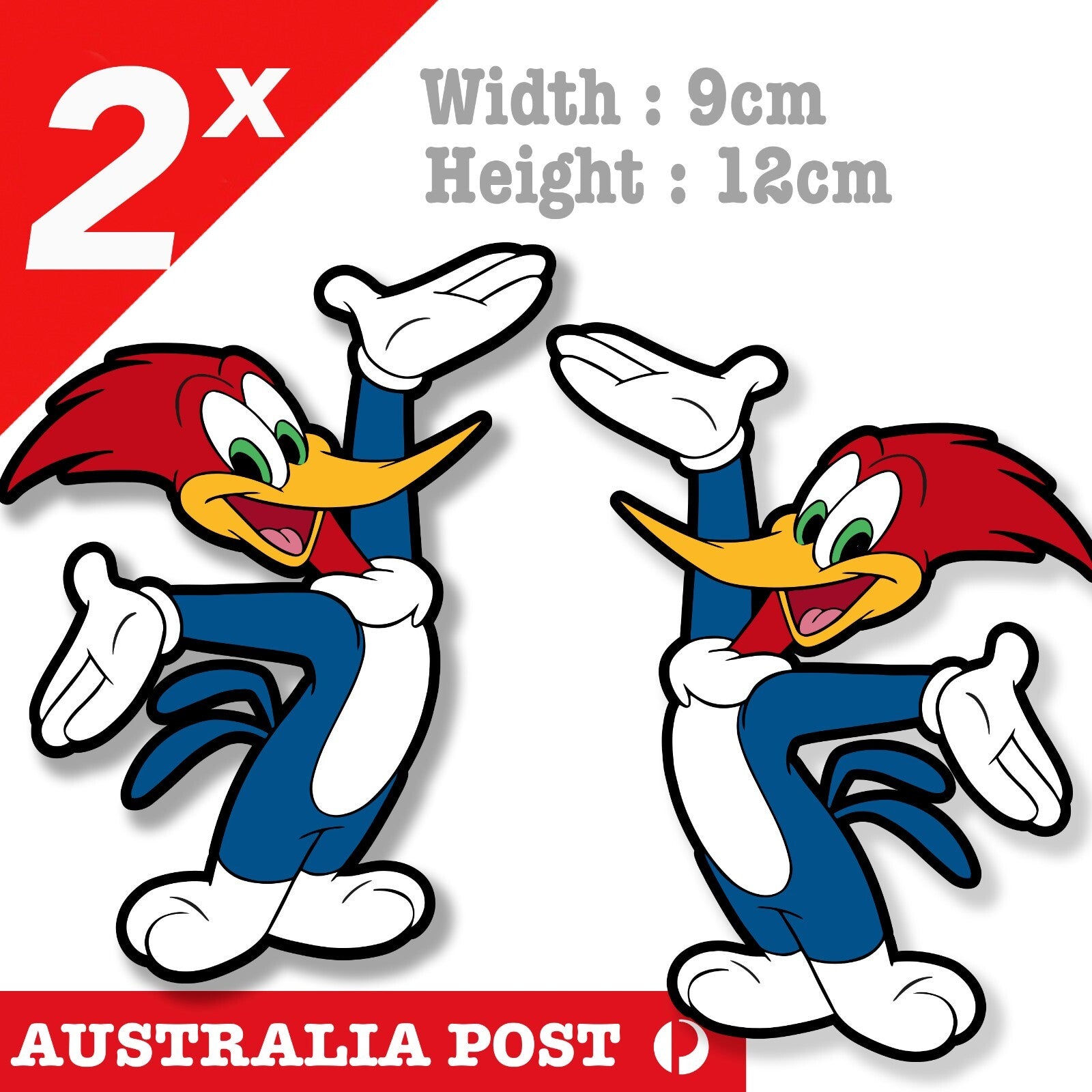 Woody Woodpecker Cartoon Funny  Sticker