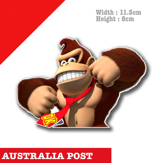 Donkey Kong Peeking  Sticker
