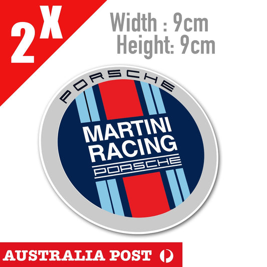 Martini Racing Round Logo, Martini Racing Logo Stickers