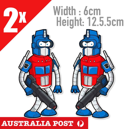 TRANSFORMER Optimus Prime Bender Funny  Stickers