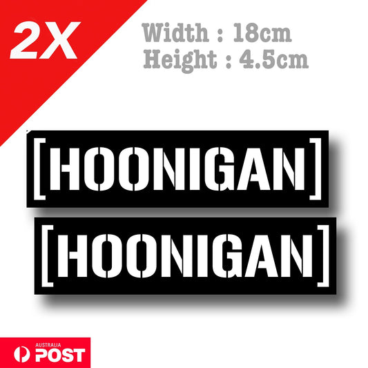 Hoonigan Logo banner JDM  Ken Block 43 Logo  Sticker