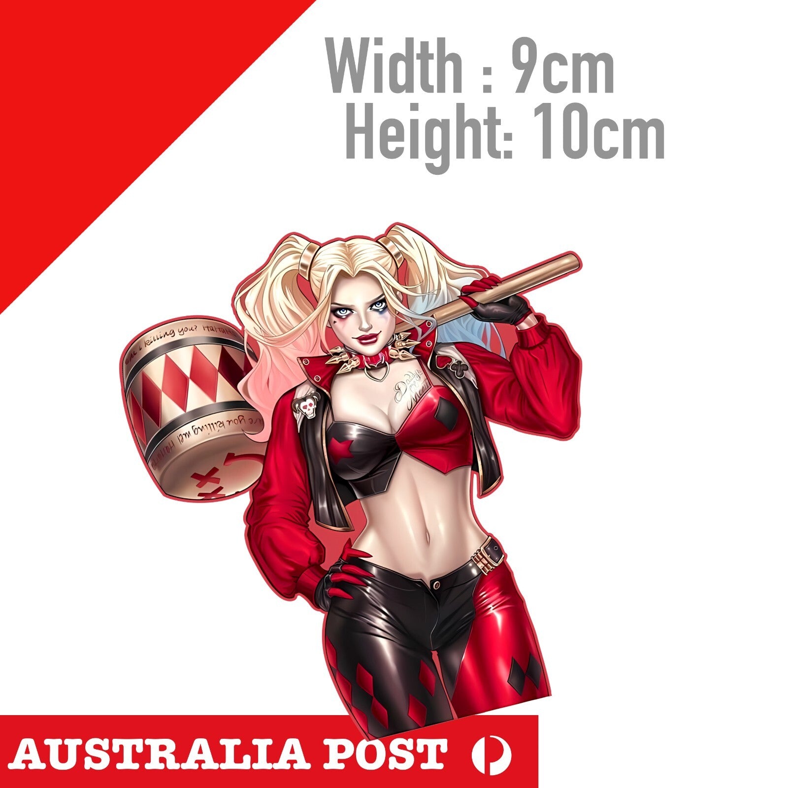 DC Harley Quinn  , Suicide Squad , Harley Quinn Decal Sticker