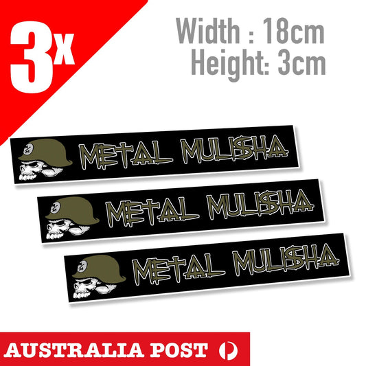 Metal Mulisha Skull,Motocross Dirt Bike 4x4 Off Road, Fuel Tank, Banner Stickers