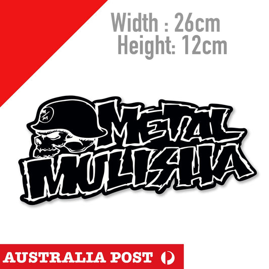 Metal Mulisha ,Motocross Dirt Bike 4x4, Off Road Australian Flag Helmet Sticker