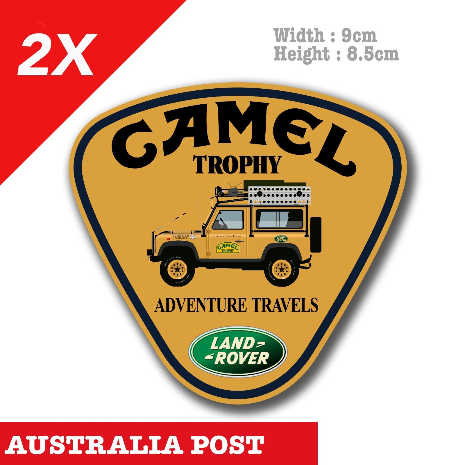 Land Rover , Camel Trophy Logo , Land Rover Defender 110 Sticker