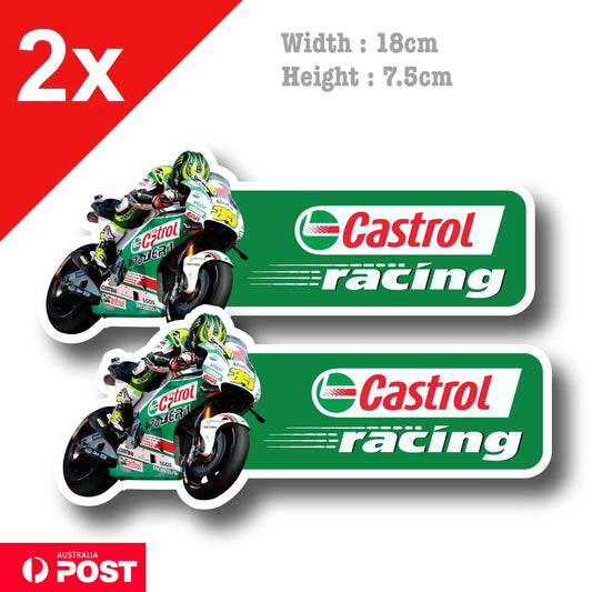CASTROL Grand Prix motorcycle racing Castrol Road racing Sticker
