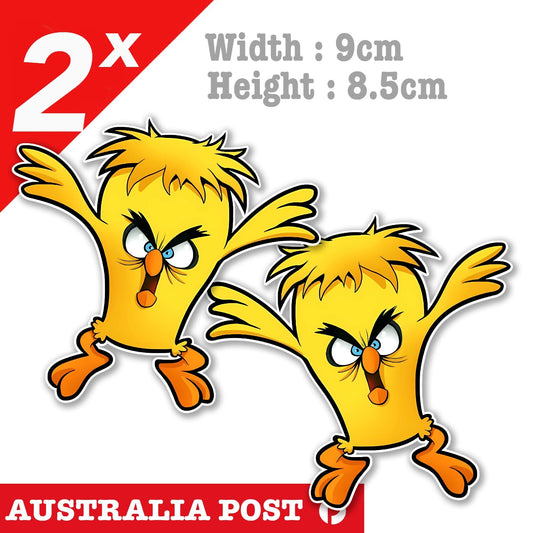 Tweety Bird As Monster  Funny Looney Tune, Monster, Cartoon Sticker