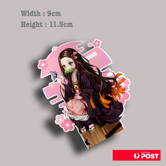 Nezuko Kamado  Demon Slayer  JDM , Anime JAPAN  Vinyl  Sticker 