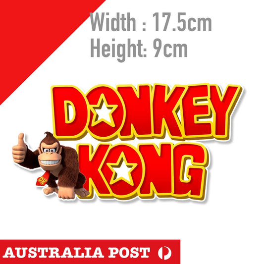 Donkey Kong Thumbs Up Logo Nintendo Game Character  Sticker