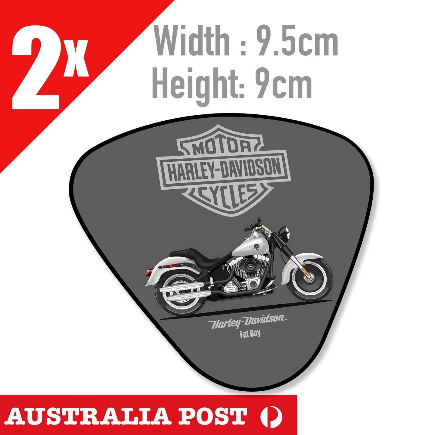 Harley-Davidson Fat Boy Motorcycle, Harley Davidson Logo Sticker