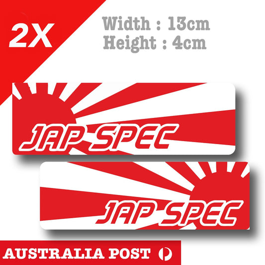 SUN RISE Flag Japan Spec Flag , Evo , Honda, JDM Car Sticker