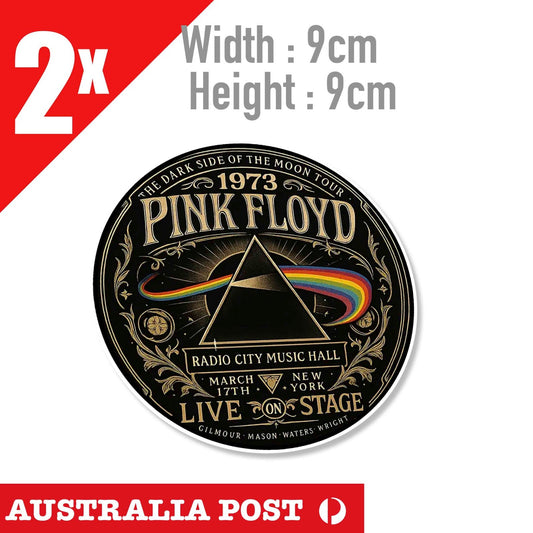Pink Floyd Round Logo Sticker