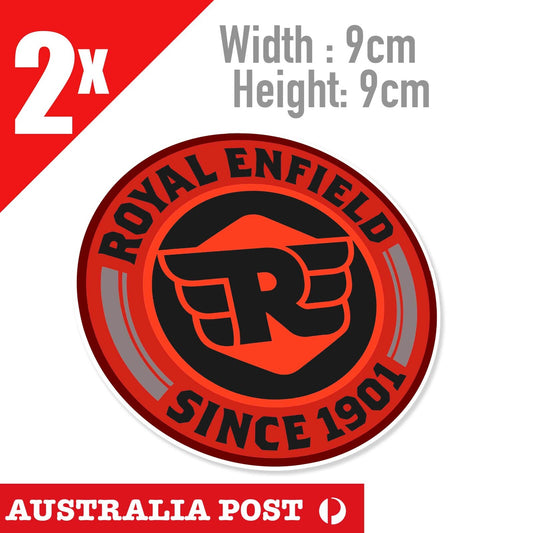 Royal Enfield Since 1901 Logo , Oil , Filter  Decal Stickers