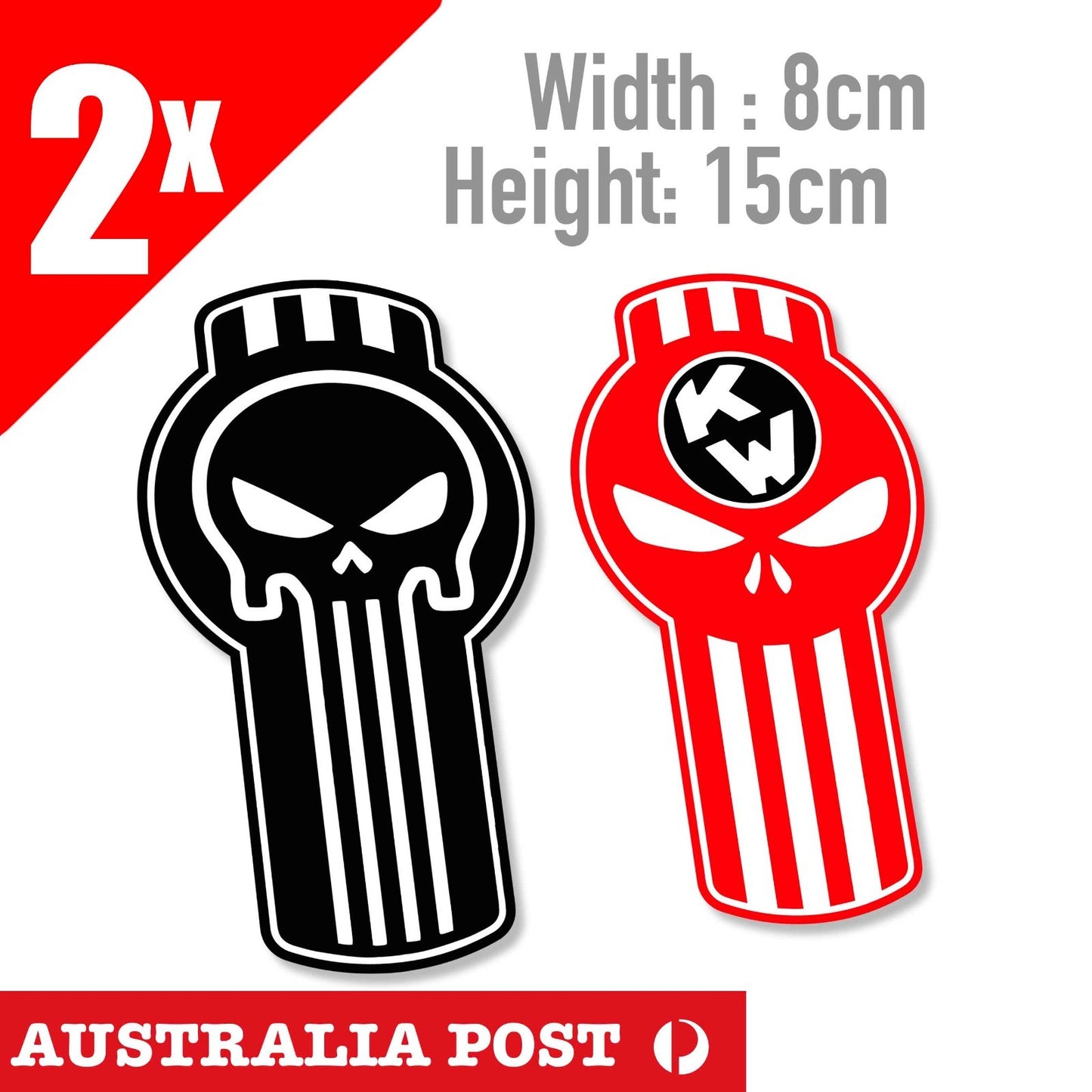 Share Kenworth Truck SKULL Logo Style, Kenworth Truck Truck logo Stickers