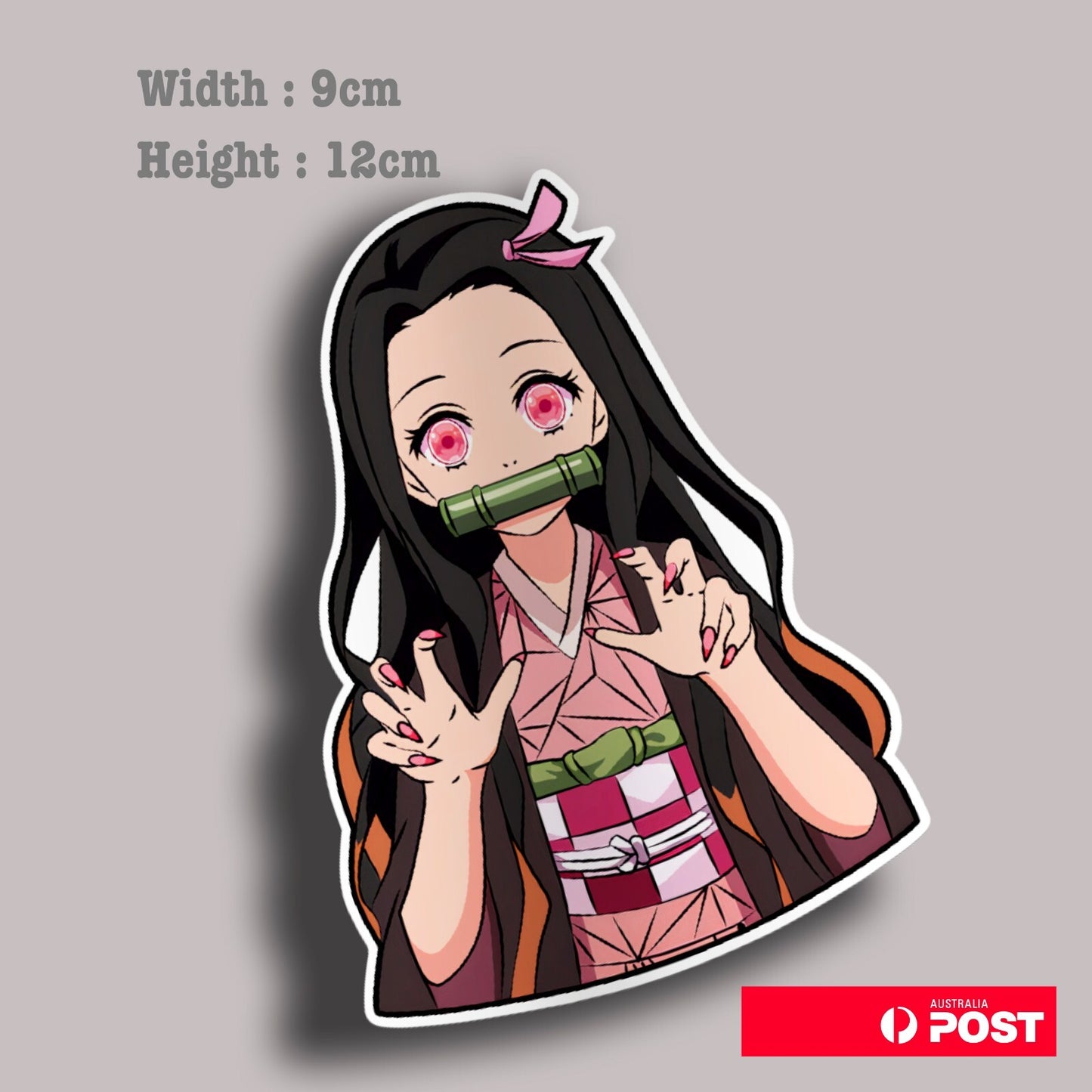 Demon Slayer - Nezuko Kamado JDM OSAKA Japan Anime Vinyl Sticker 