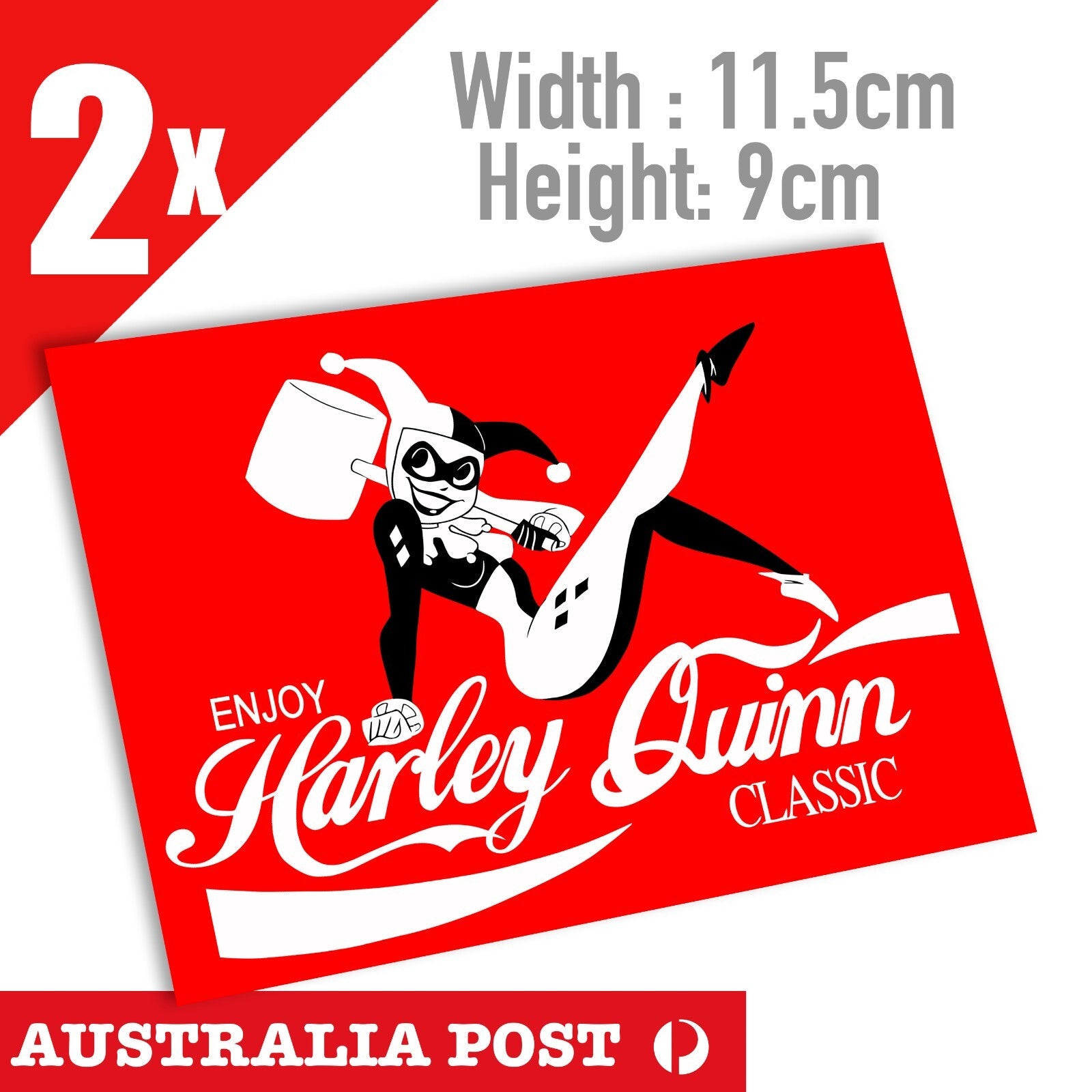 COCA COLA DC Harley Quinn  Funny , Suicide Squad , Harley Quinn Stickers