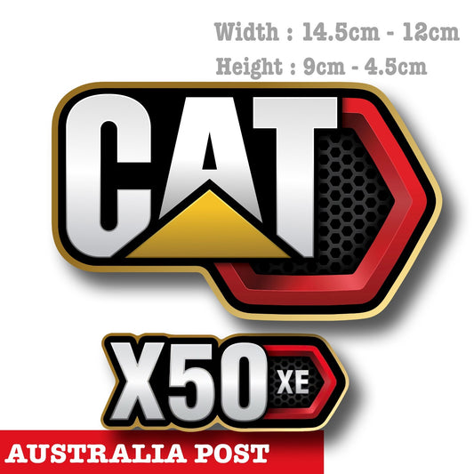Caterpillar Diesel Logo X50 Decal Sticker