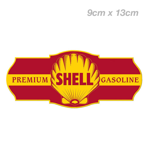 Vintage Premium Shell Gasoline Logo JDM Laptop , Car  Decal Sticker 