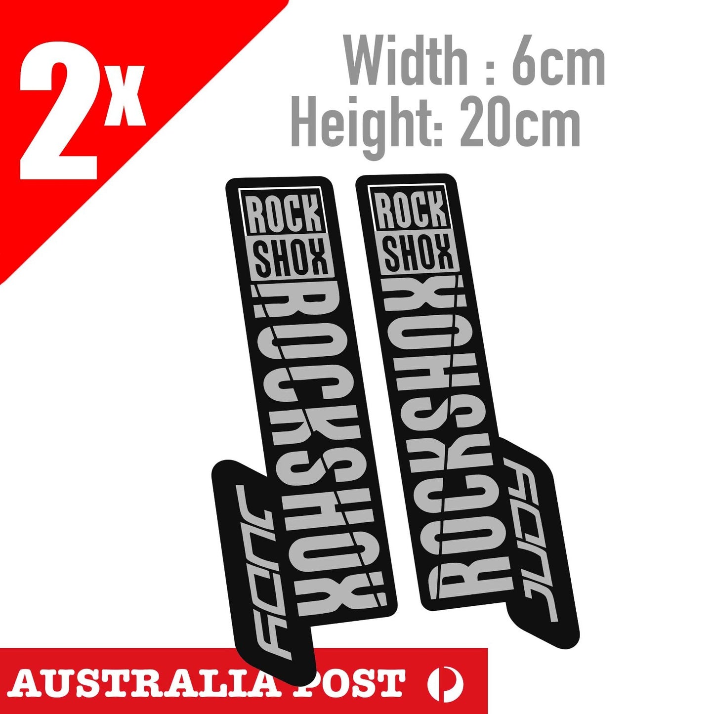 ROCKSHOX RECON FRONT FORK Vinyl Decal Bike Cycling Biycle MTB MX Stickers