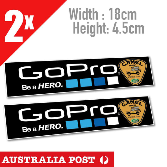 GoPro Land Rover , Camel Trophy Logo , Land Rover Defender 110 Sticker