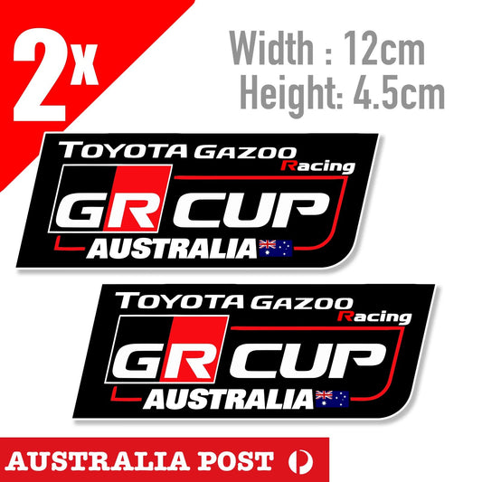 TOYOTA GR CUP Australia Banner , Toyota Gazoo Racing Car Banner Stickers