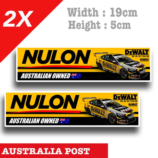 Nulon Holden Commodore, Dewalt Holden Commodore Super Car Racing V8 Stickers