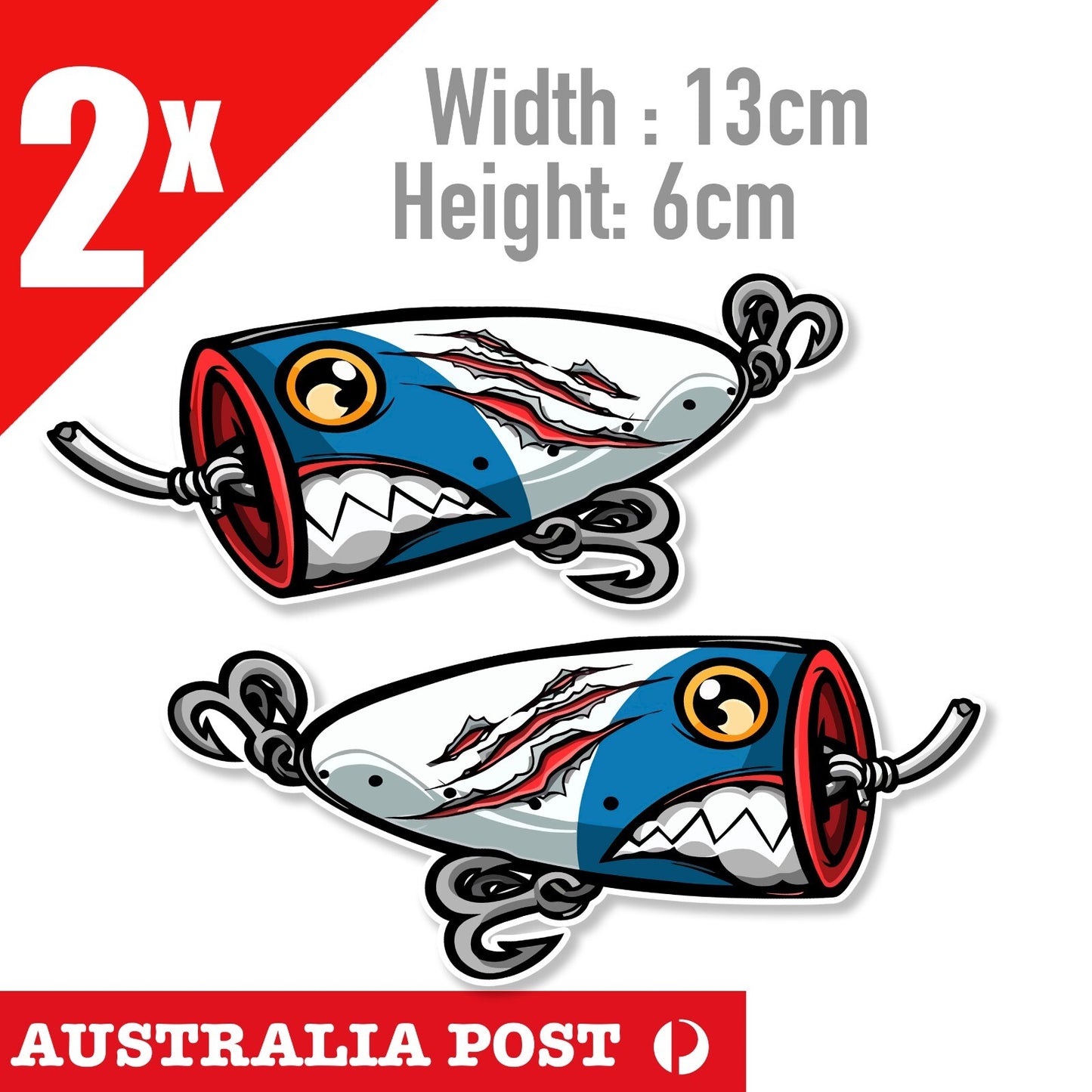 Fishing Lure JDM, Fishing Gear and Out Door Vinyl Stickers