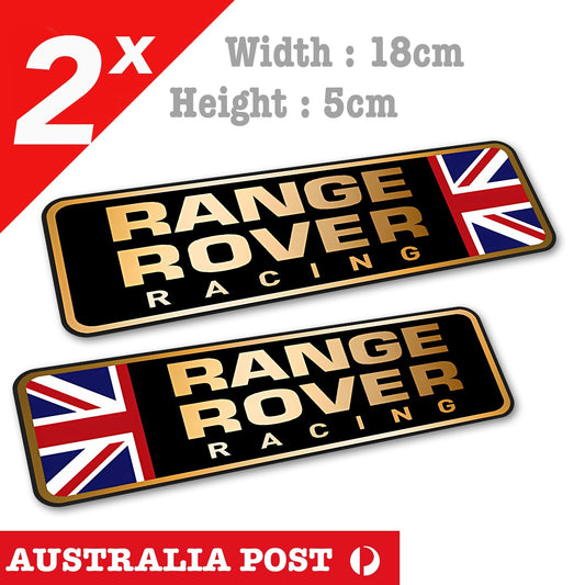 Land Rover Racing Banner,British Flag Banner Sticker