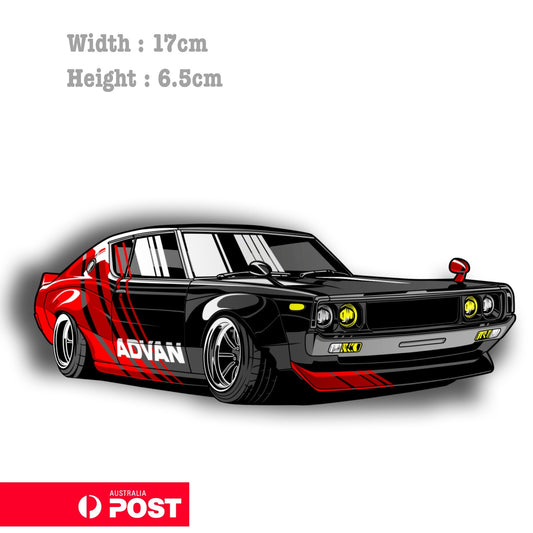 Nissan Advan GTR JDM Car Vinyl  Sticker