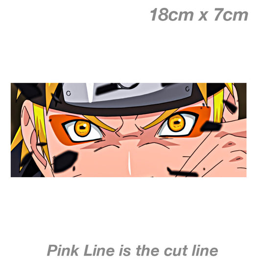 NARUTO Anime EYES JDM  Laptop , Car  Decal Sticker 