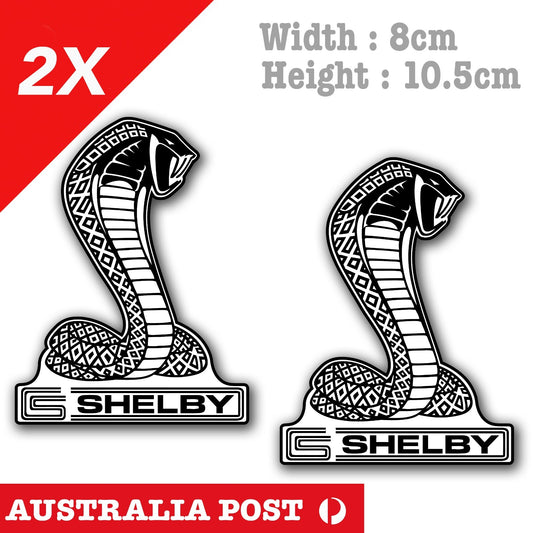 Ford Mustang Shelby Cobra GT500 Logo  Decal Stickers