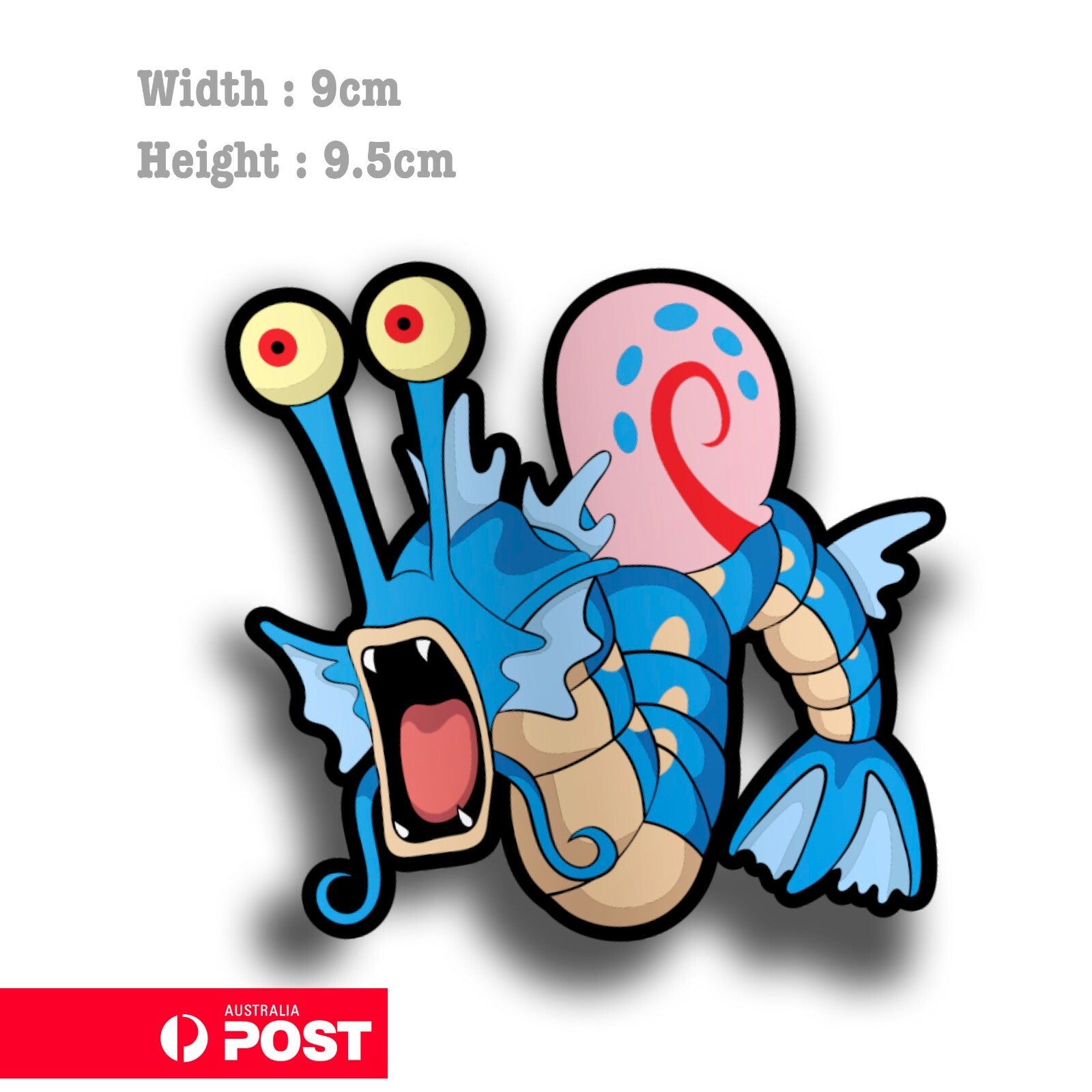 Sponge Bob Garydos Garry the Snail JDM Funny Cartoon Character Sticker