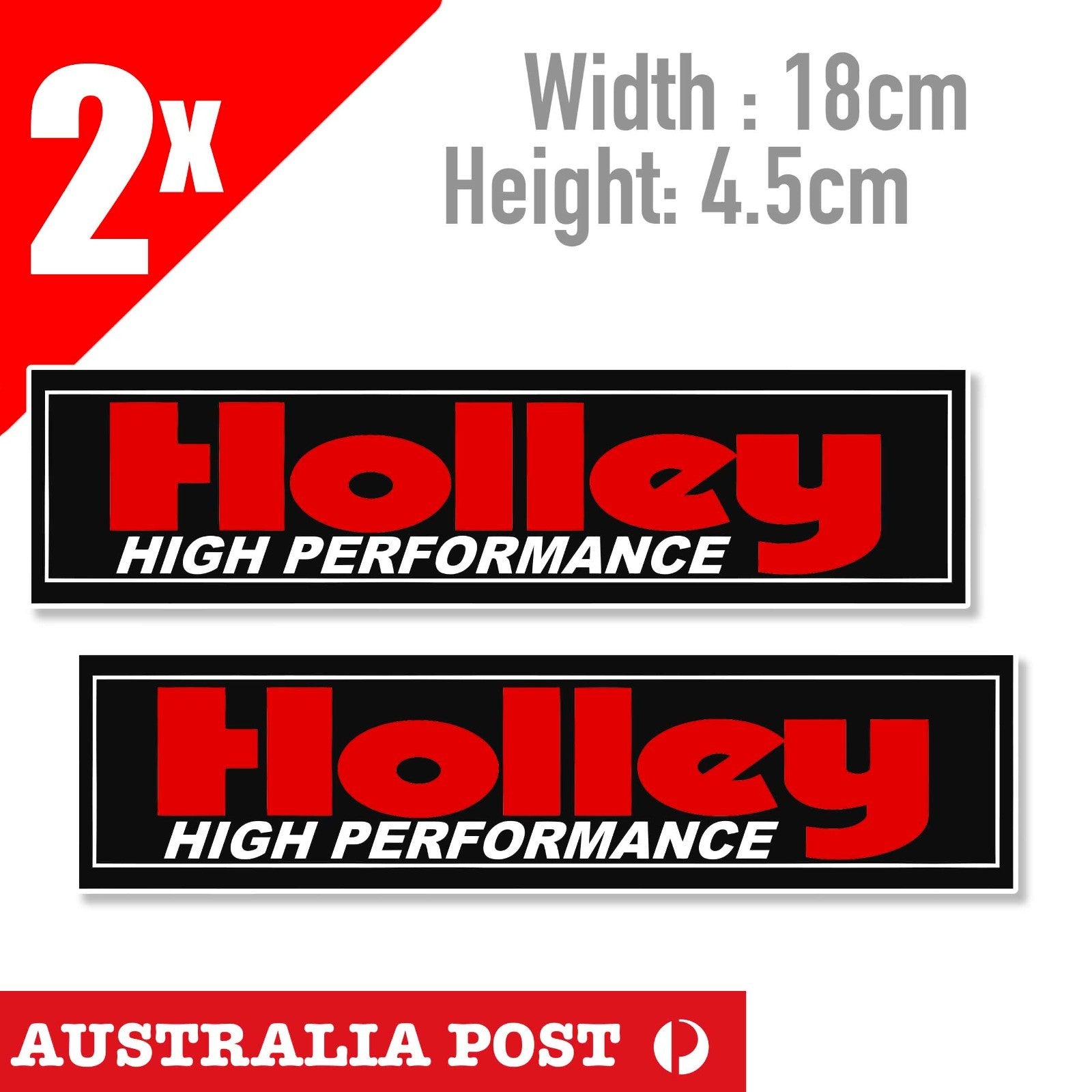 Original Holley Performance V8 Hot Rod Muscle Banner Car Stickers ...