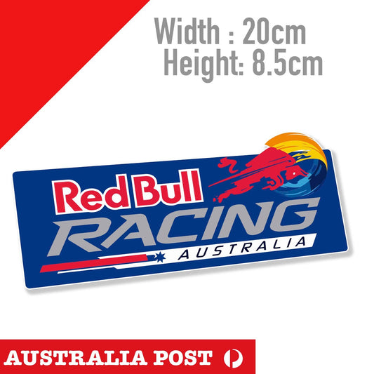 Red Bull Racing Australia Banner, Fridge Laptop, Racing  Sticker